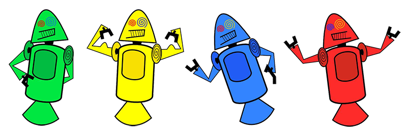 Foto dan-droids, primeiro mascote do Android